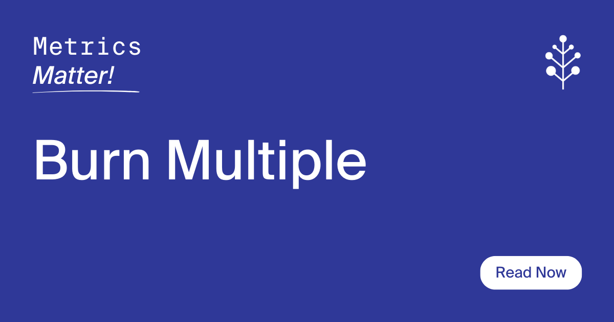 The Burn Multiple what is it, how to calculate it and benchmarks